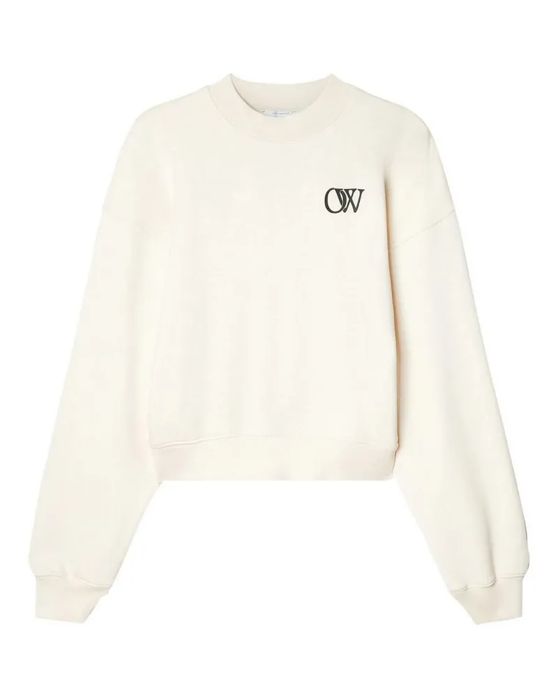 OFF-WHITE Sweatshirt - Creme Creme
