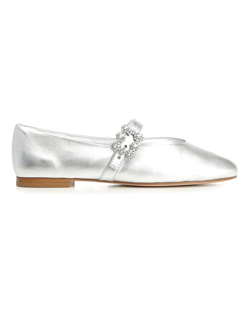 Roger Vivier Ballerinas - Silber Silber