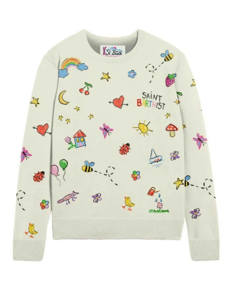 MC2 Saint Barth Sweatshirt - Weiß Weiß