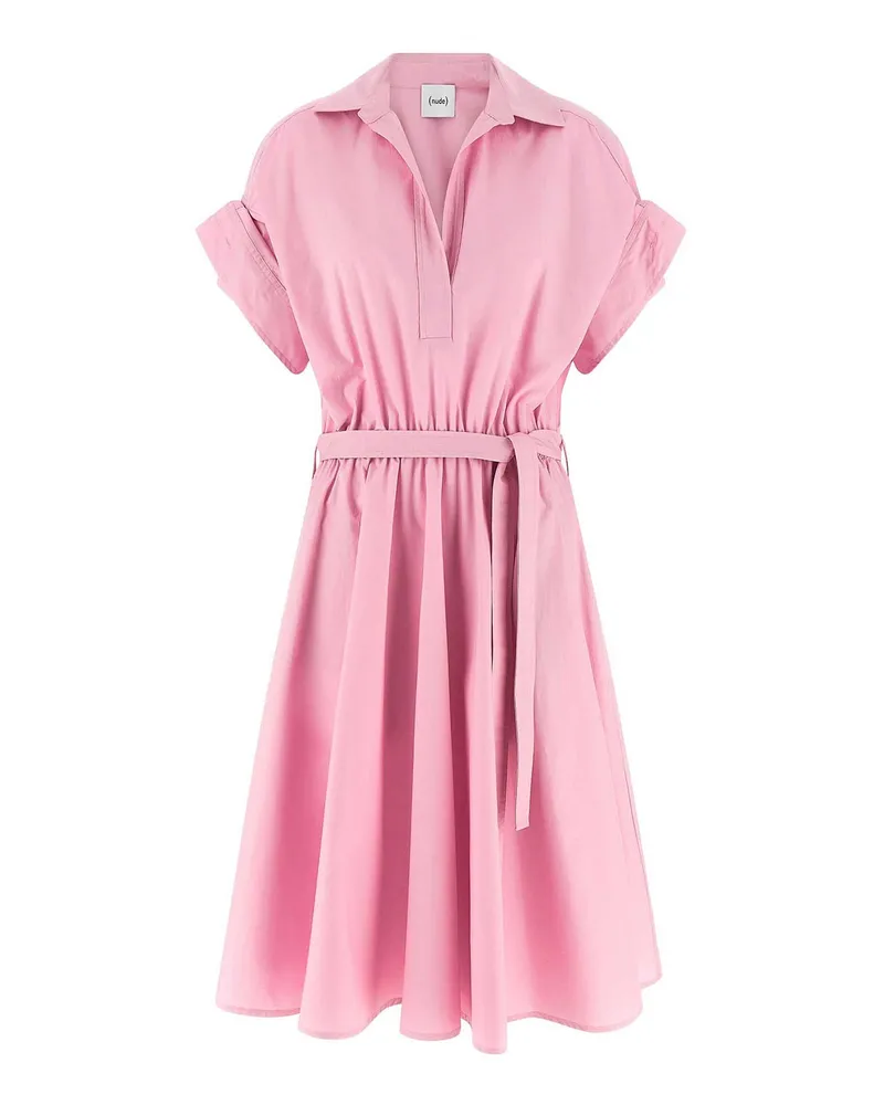 NUDE Knielanges Kleid - Nude Nude