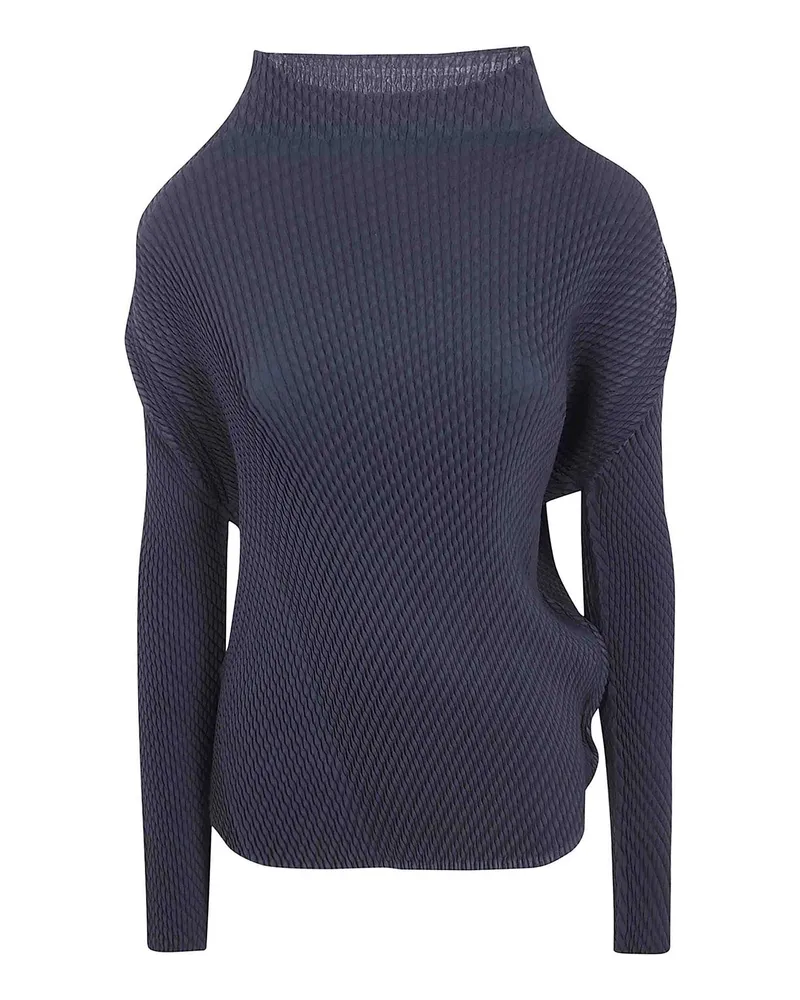 Issey Miyake Hemd - Schwarz Schwarz