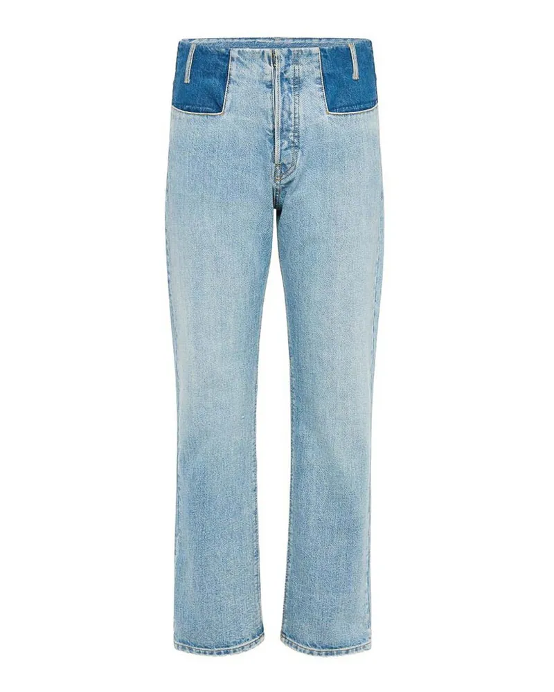 Maison Margiela Straight Leg Jeans - Jeansblau Jeansblau
