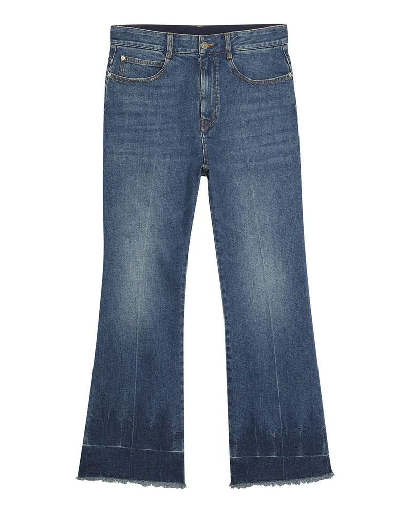 Stella McCartney Schlagjeans - Jeansblau Jeansblau