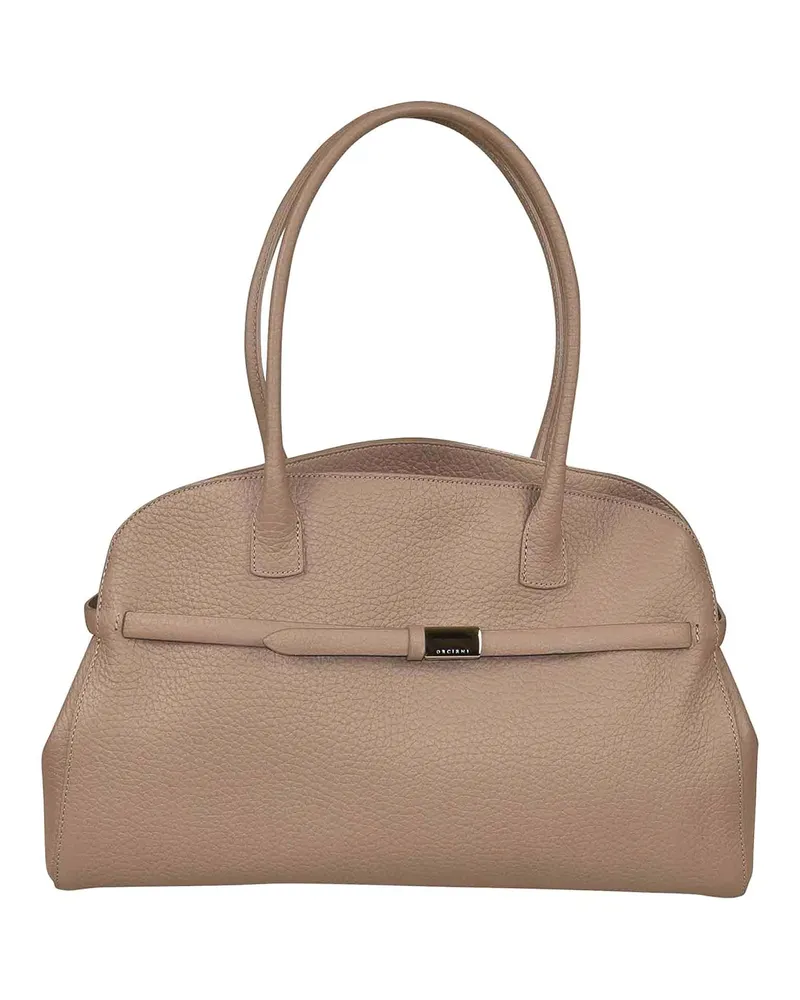 Orciani Schultertasche - Beige Beige
