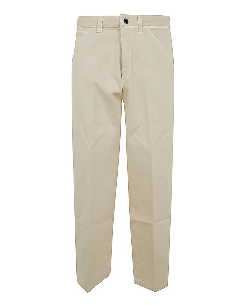 Incotex Casual Hose - Weiß Weiß