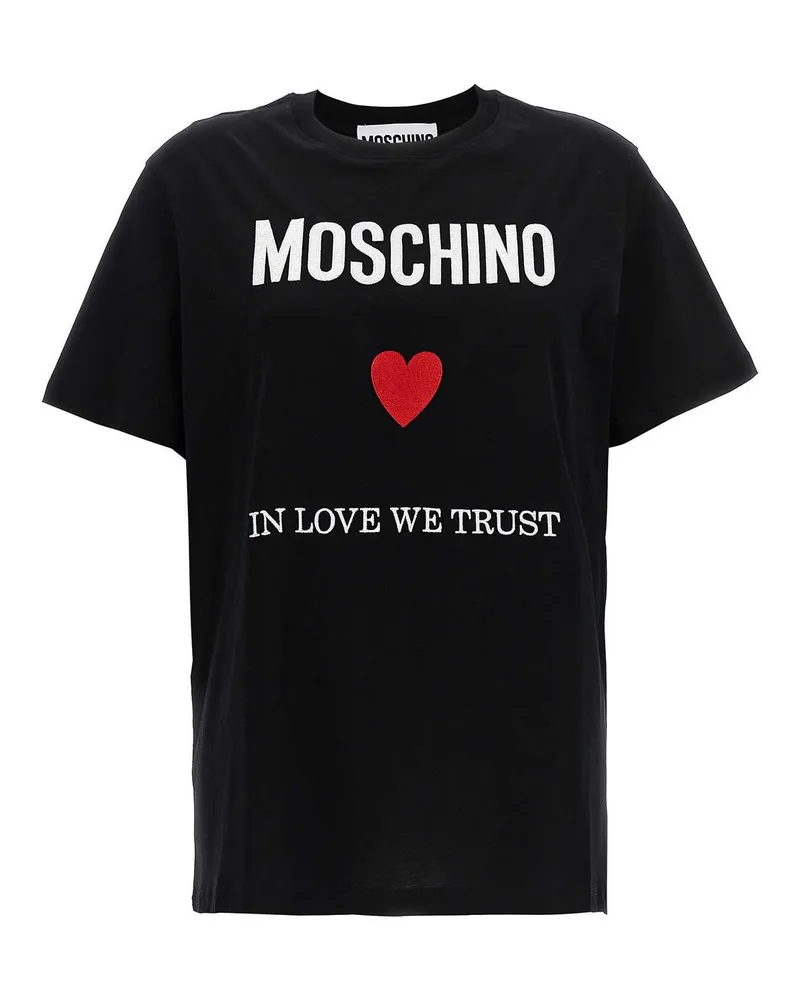 Moschino T-Shirt - Schwarz Schwarz