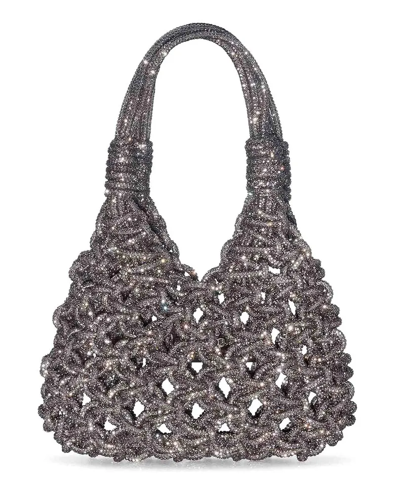 HIBOURAMA Shopper - Schwarz Silber