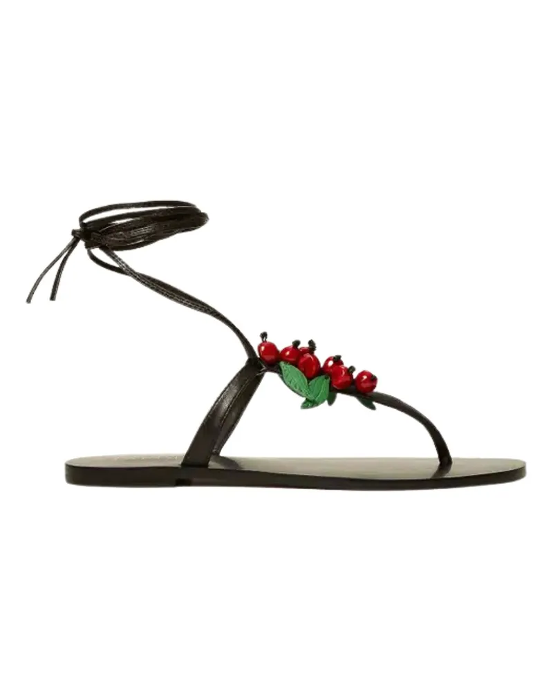 Twin-Set Sandalen - Schwarz Schwarz