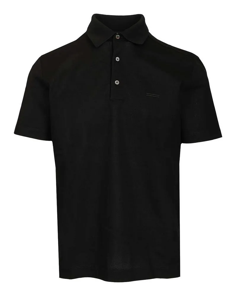 Ermenegildo Zegna Poloshirt - Schwarz Schwarz