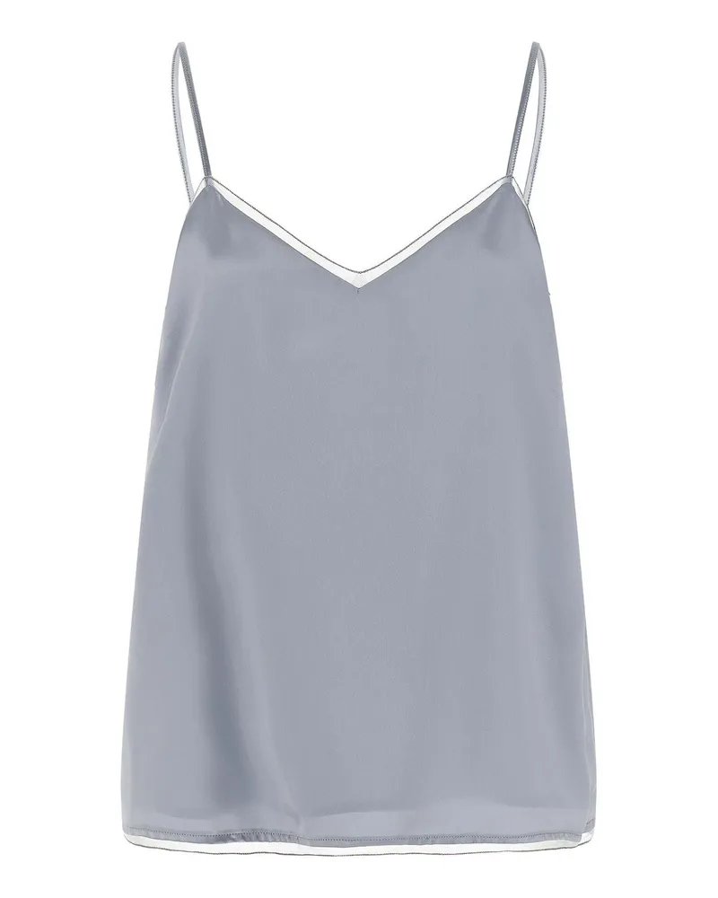 Fabiana Filippi Top - Hellblau Hellblau