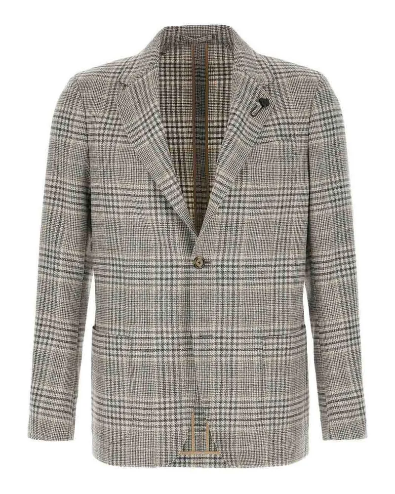 LARDINI Casualjacke - Grau Grau