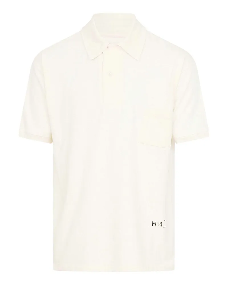Maison Margiela Poloshirt - Hellbeige Hellbeige