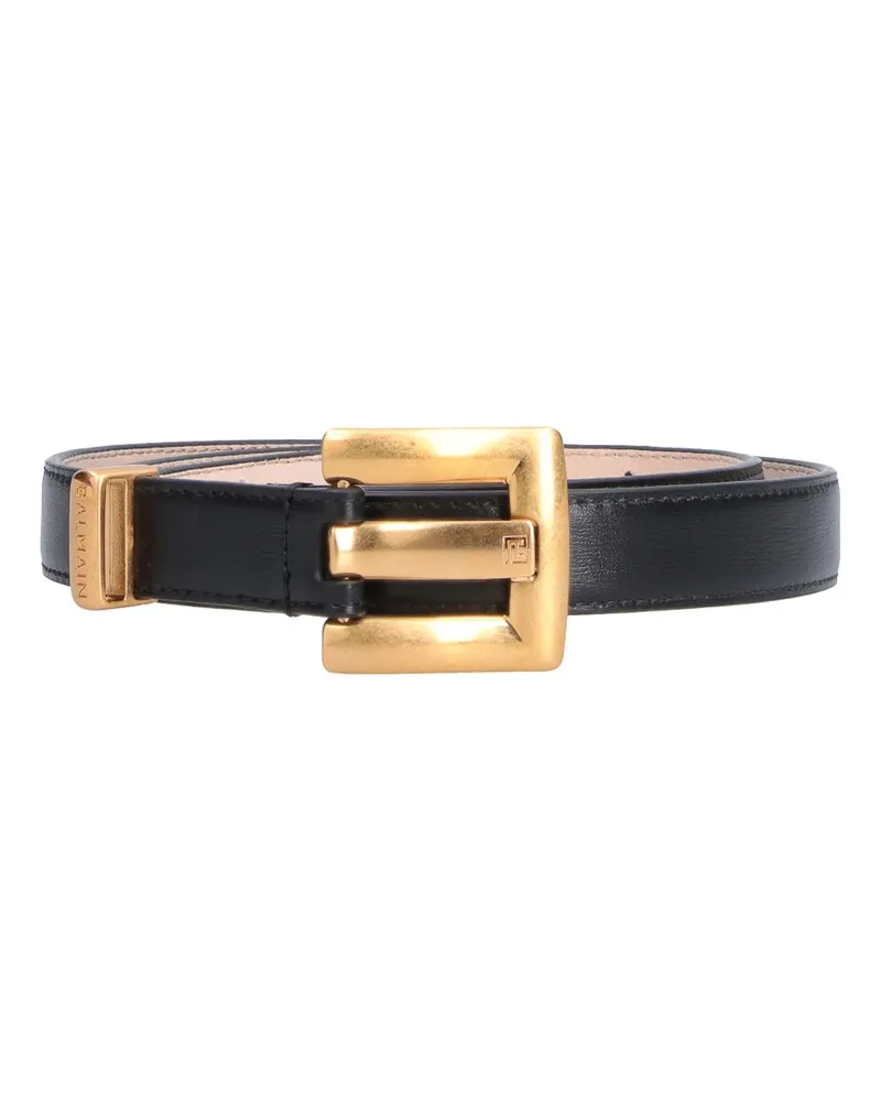 Balmain Gürtel - Schwarz Schwarz