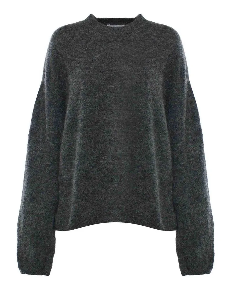 FRANKIE Shop Rundhalspullover - Dunkelgrau Dunkelgrau