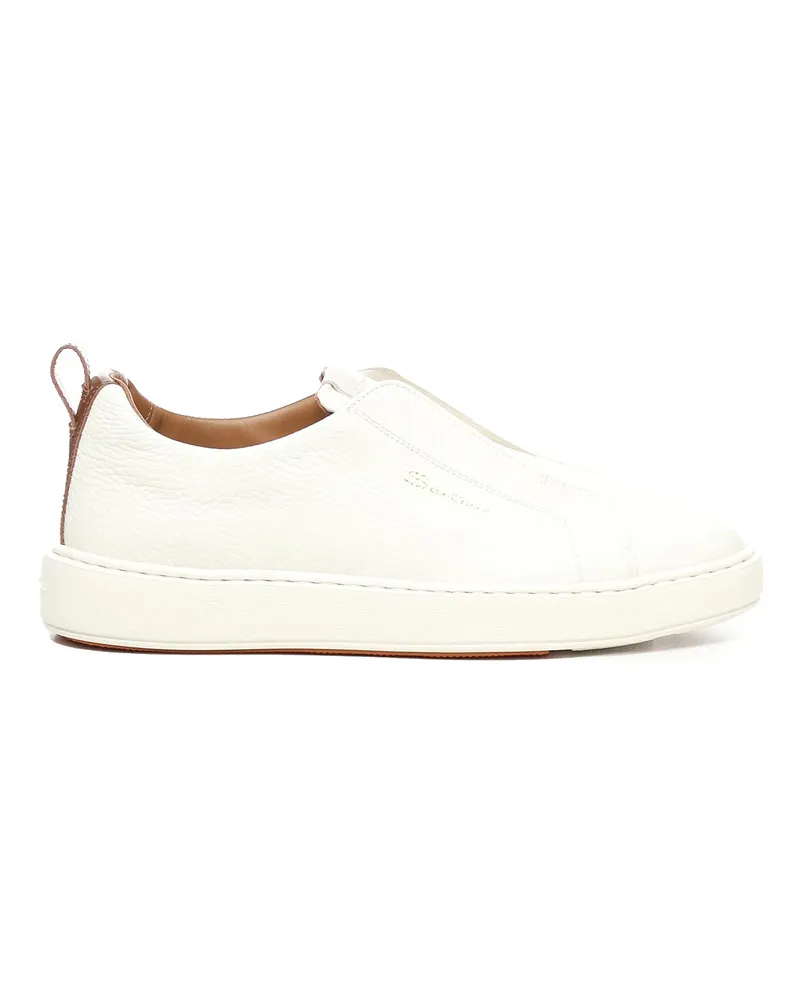 Santoni Sneaker - Weiß Weiß