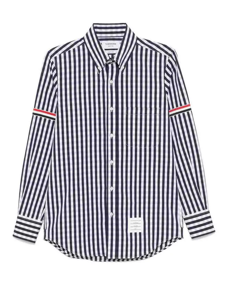 Thom Browne Hemd - Dunkelblau Dunkelblau
