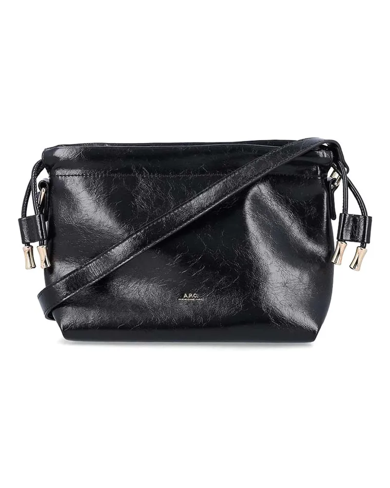 A.P.C. A. P.C. Schultertasche - Schwarz Schwarz
