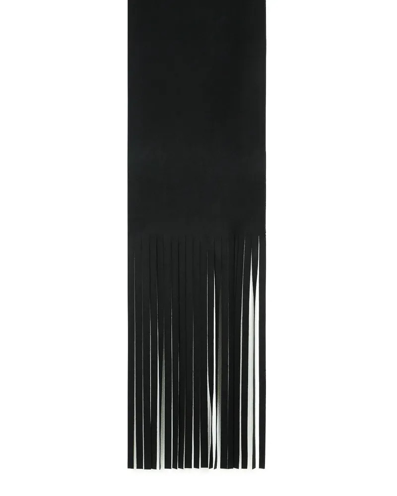 SPORTMAX Schal - Schwarz Schwarz