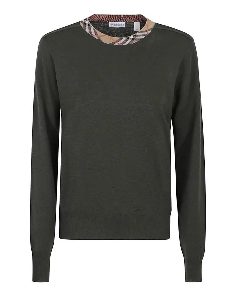 Burberry Rundhalspullover - Braun Braun