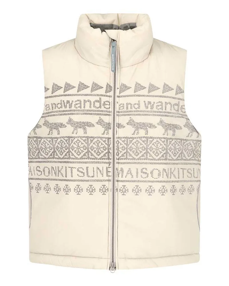 and wander Weste - Beige Beige
