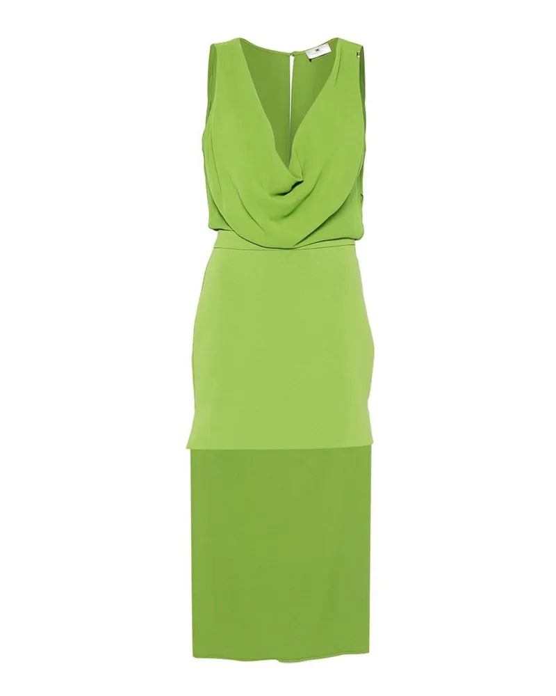 Elisabetta Franchi Knielanges Kleid - Grün Grün
