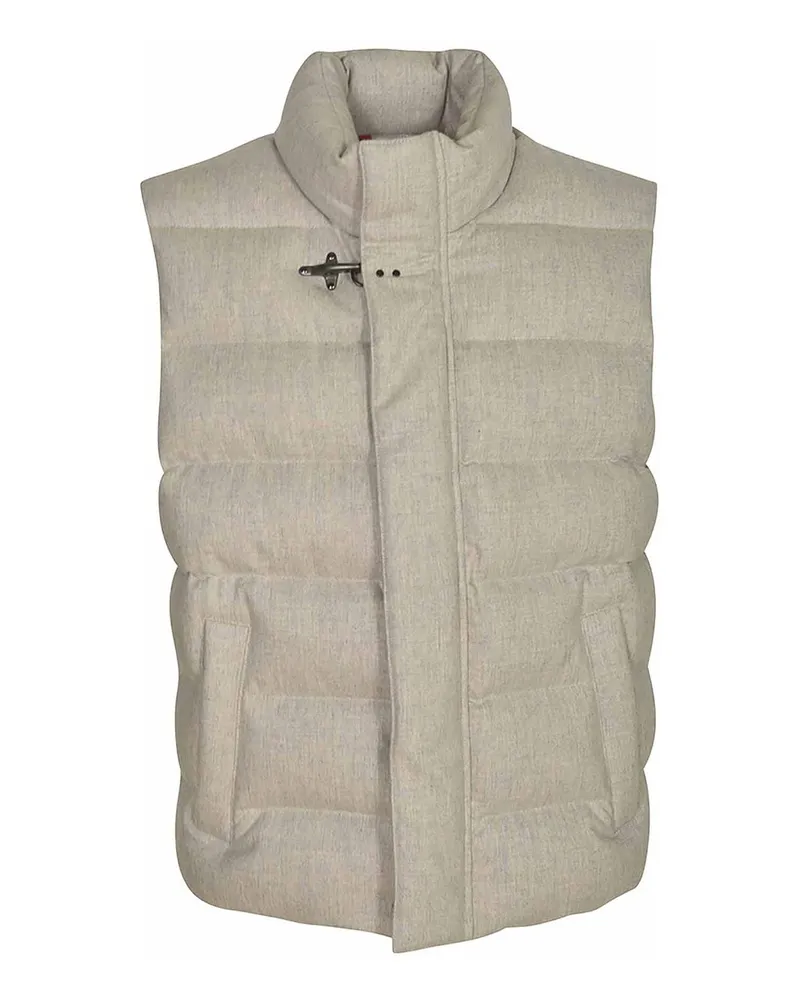Fay Kurzer Mantel - Schwarz Beige