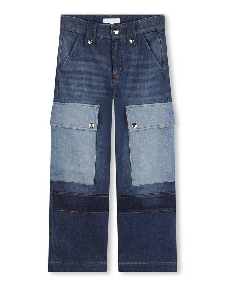Chloé Bootcut Jeans - Dunkles Jeansblau Dunkles