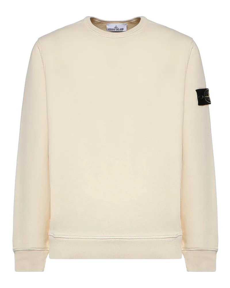 Stone Island Sweatshirt - Weiß Weiß