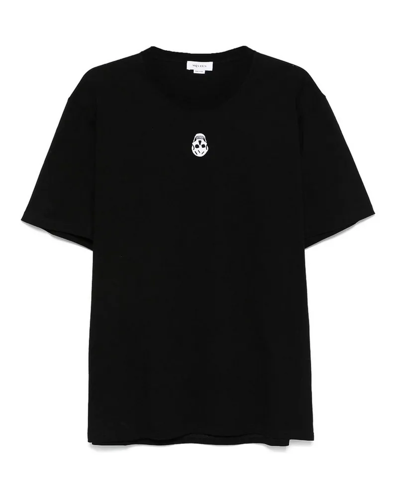 Alexander McQueen T-Shirt - Schwarz Schwarz