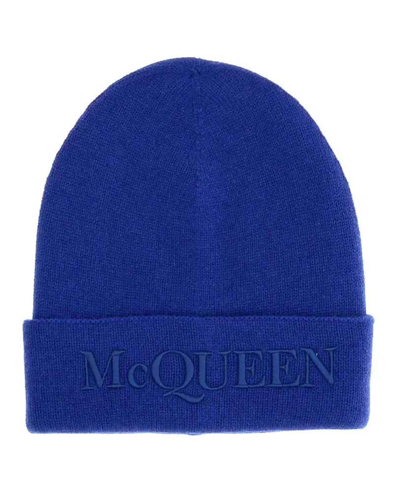 Alexander McQueen Hut - Blau Blau