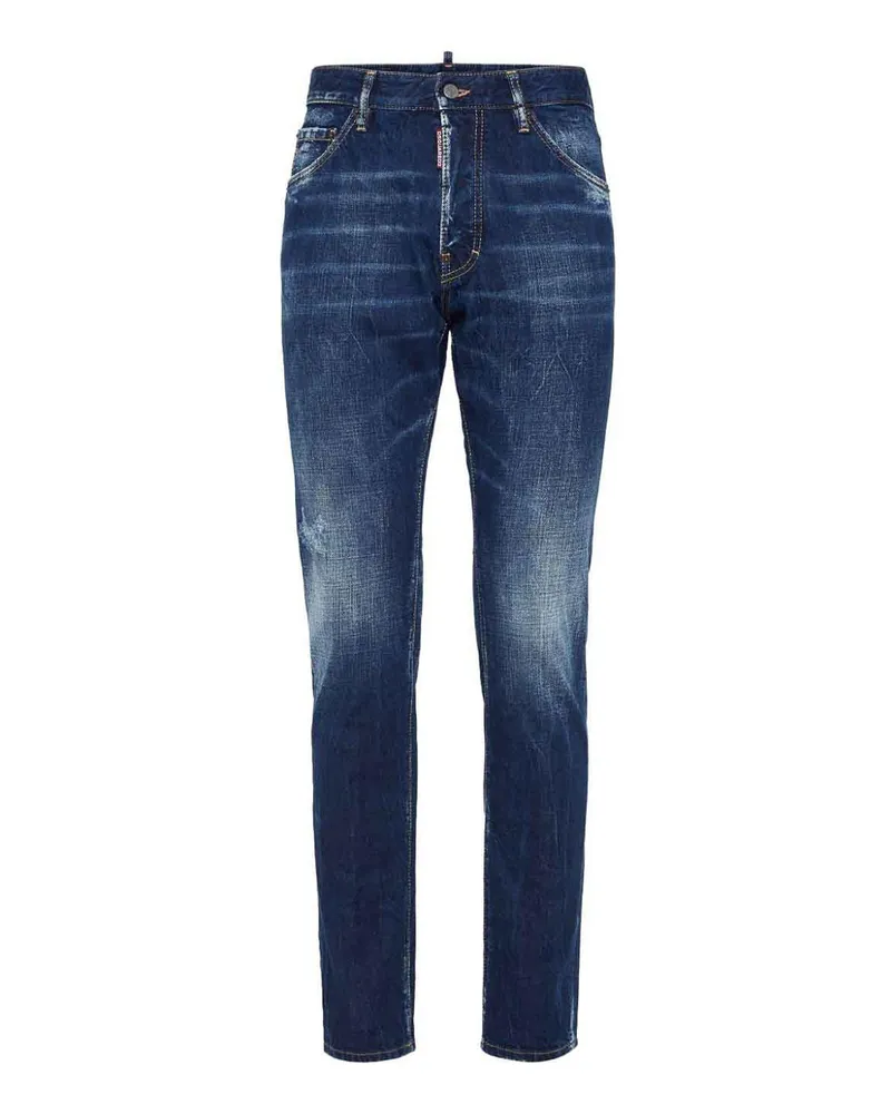 Dsquared2 Straight Leg Jeans - Blau Blau