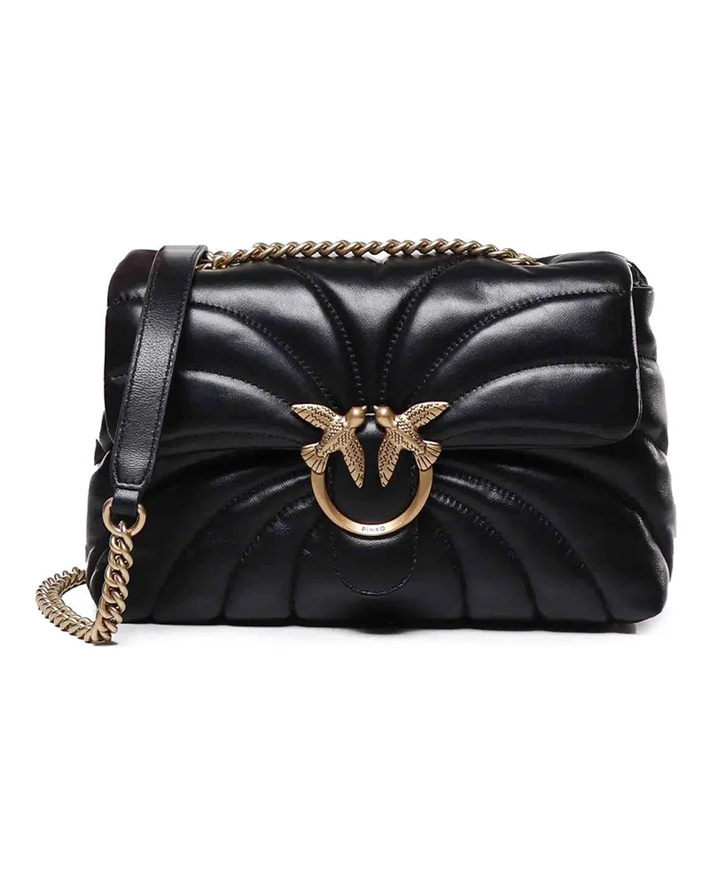Pinko Schultertasche - Gold Schwarz