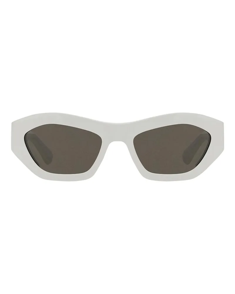 Bottega Veneta Sonnenbrille - Weiß Weiß