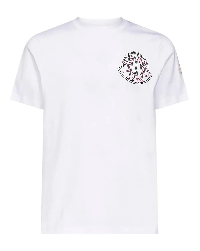 Moncler T-Shirt - Weiß Weiß