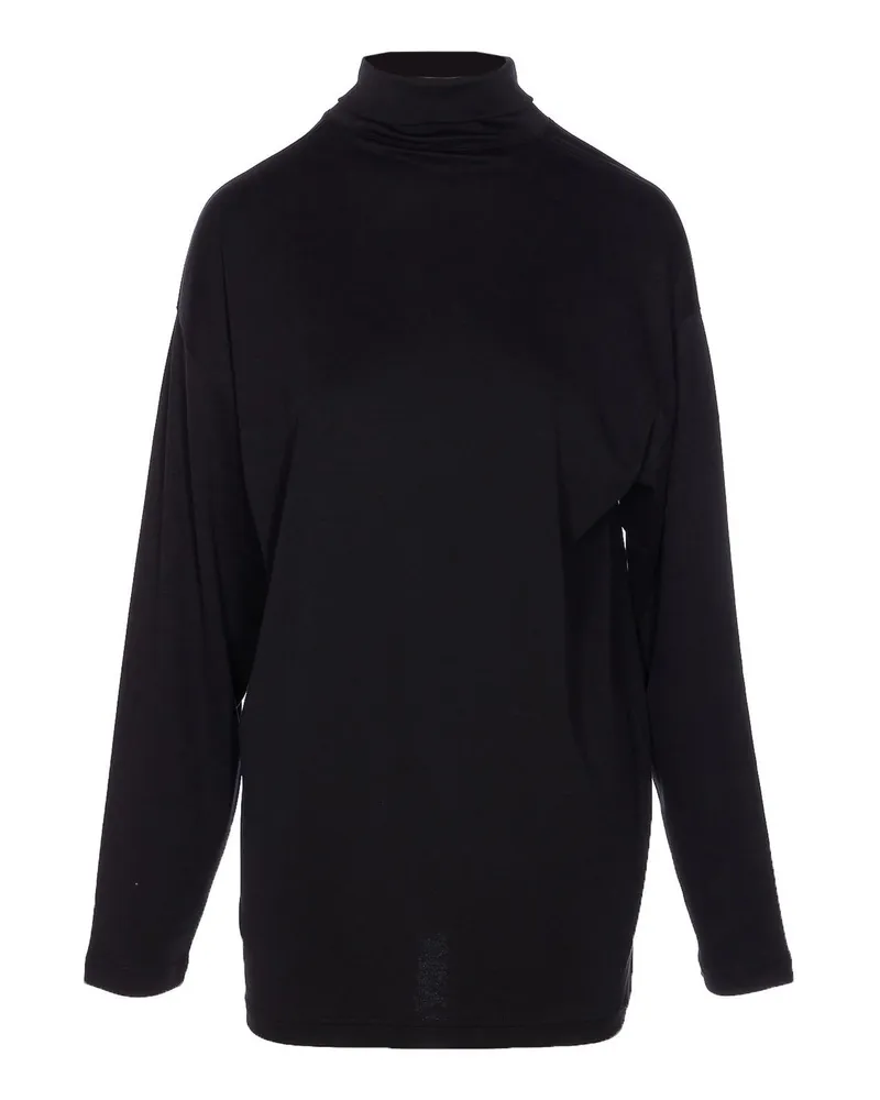 Christophe Lemaire Top - Schwarz Schwarz