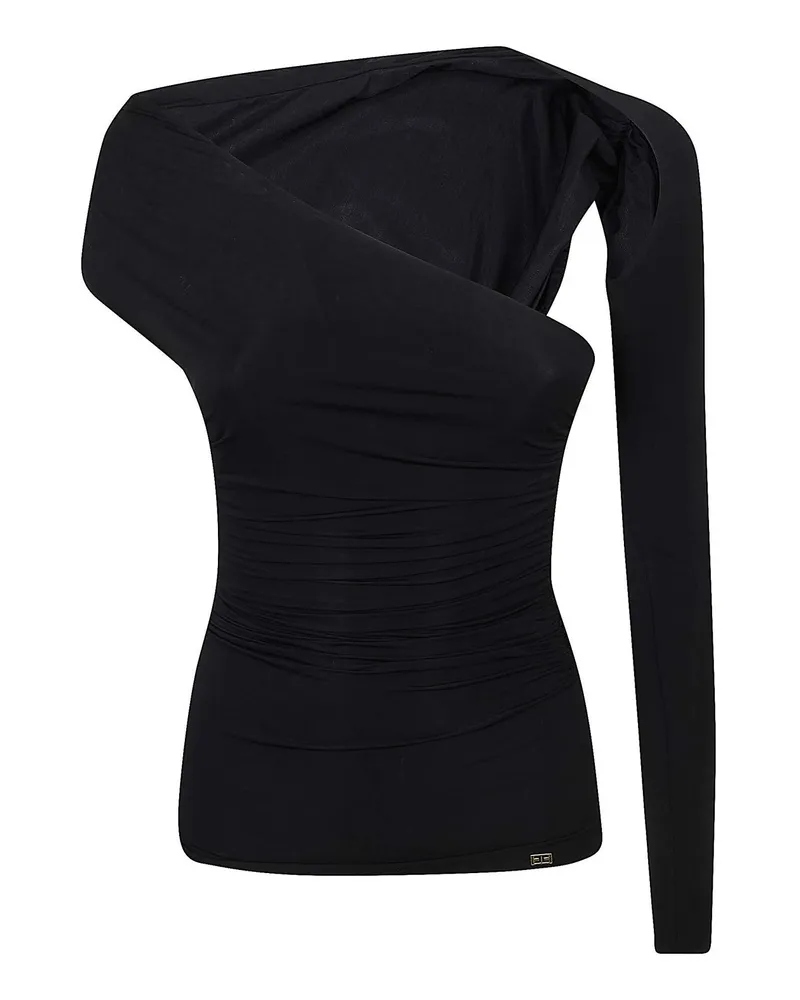 Elisabetta Franchi Top - Schwarz Schwarz