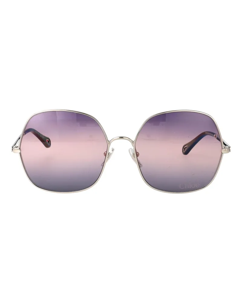 Chloé Sonnenbrille - Silber Silber