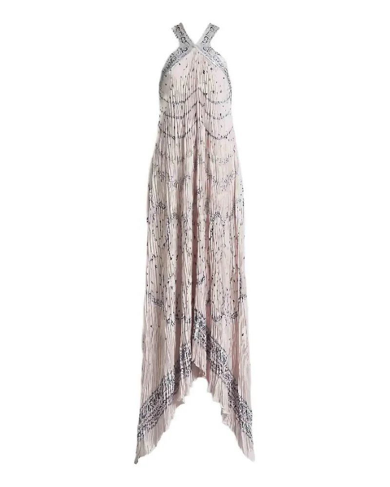 Alberta Ferretti Knielanges Kleid - Bunt Bunt