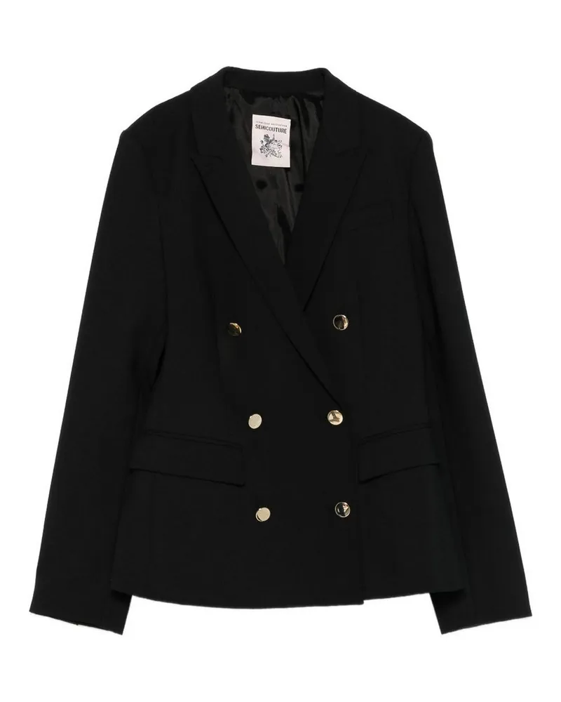 Semicouture Blazer - Schwarz Schwarz