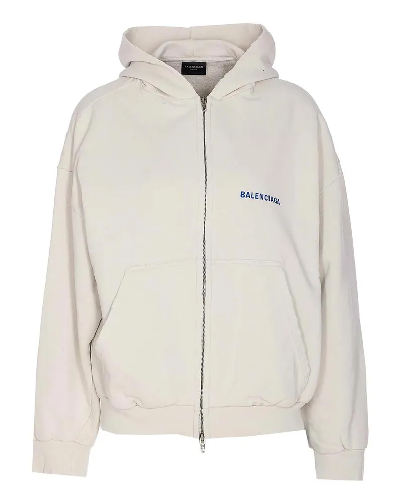 Balenciaga Sweatshirt - Weiß Weiß