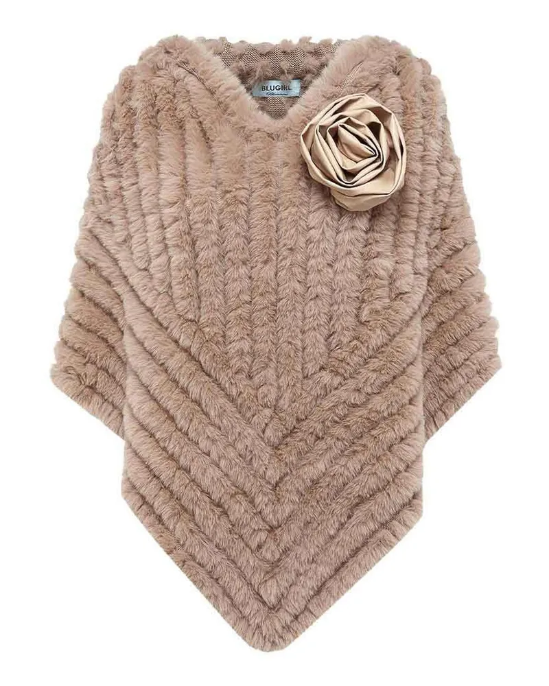 Blumarine Cape - Hellrosa Hellrosa