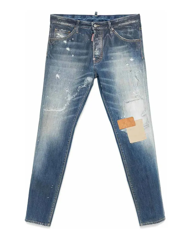 Dsquared2 Bootcut Jeans - Blau Blau
