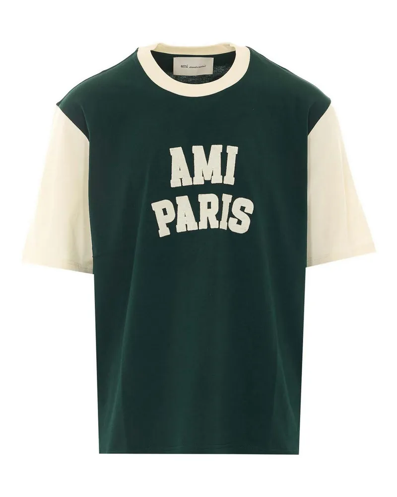AMI Paris T-Shirt - Grün Grün