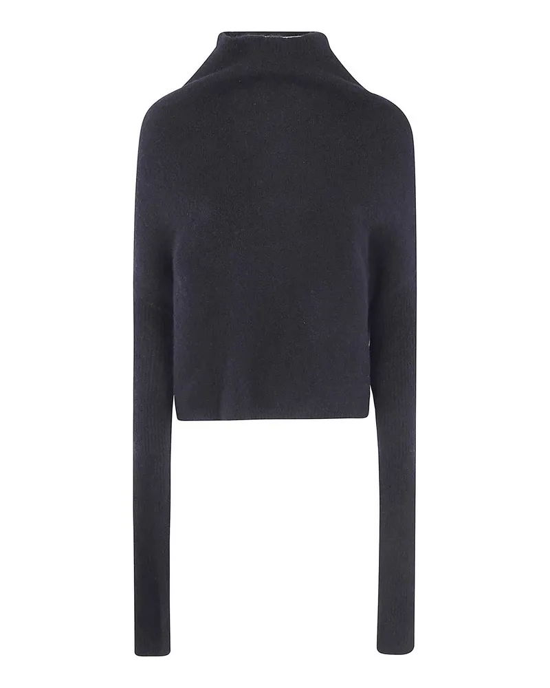 Rick Owens Rollkragenpullover - Schwarz Schwarz