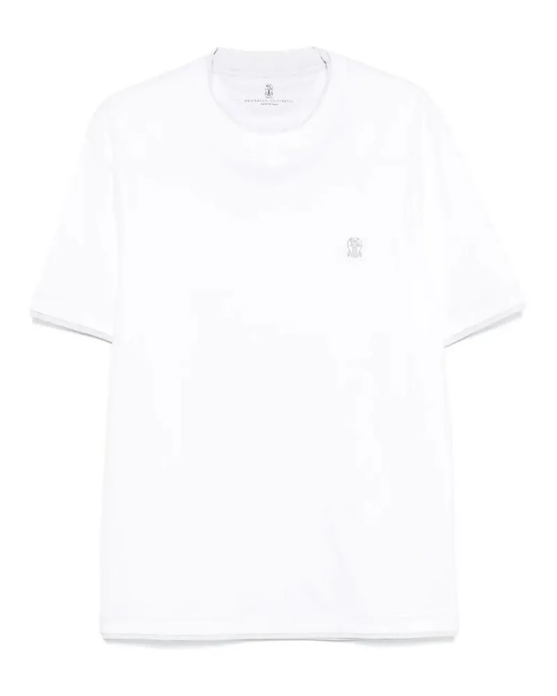 Brunello Cucinelli T-Shirt - Weiß Weiß