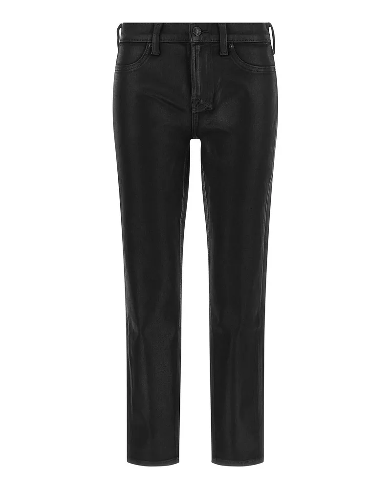 7 for all mankind Straight Leg Jeans - Schwarz Schwarz