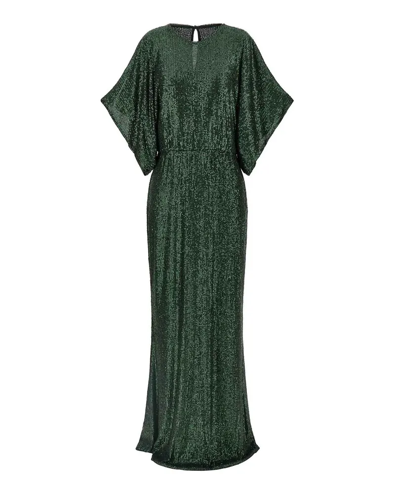 Norma Kamali Knielanges Kleid - Grün Grün