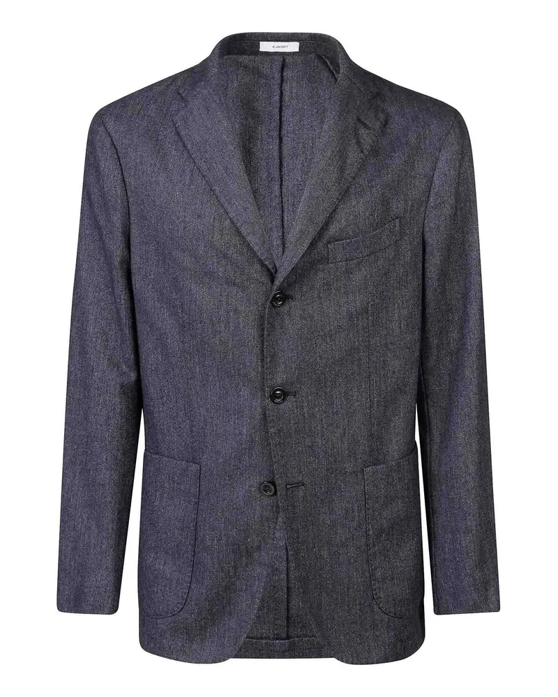 Boglioli Casualjacke - Blau Blau