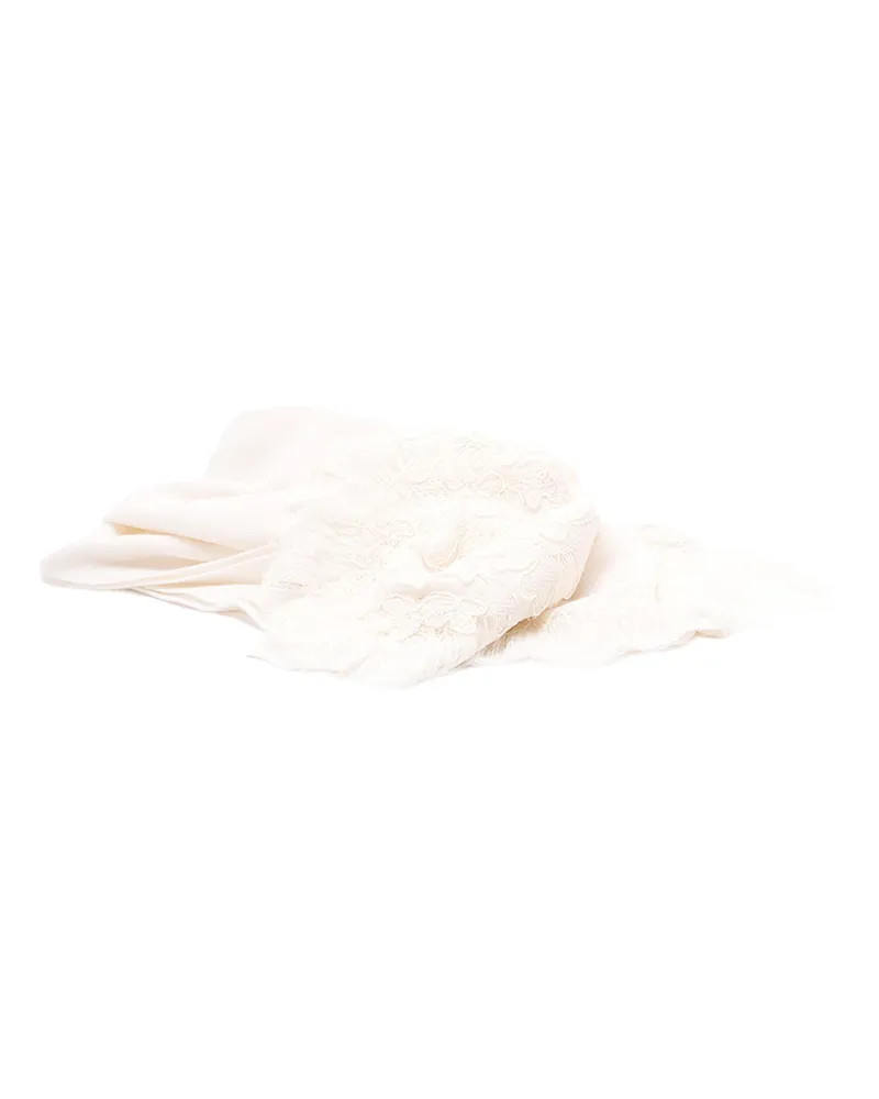 Ermanno Scervino Schal - Weiß Weiß