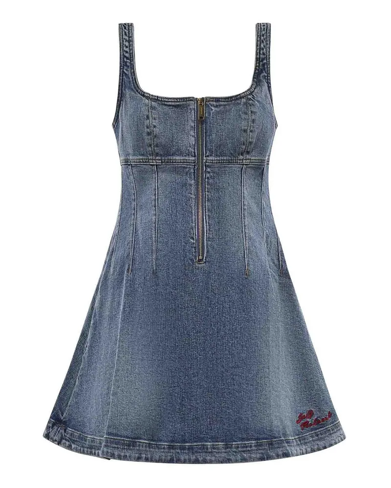 Self-Portrait Kurzes Kleid - Blau Blau